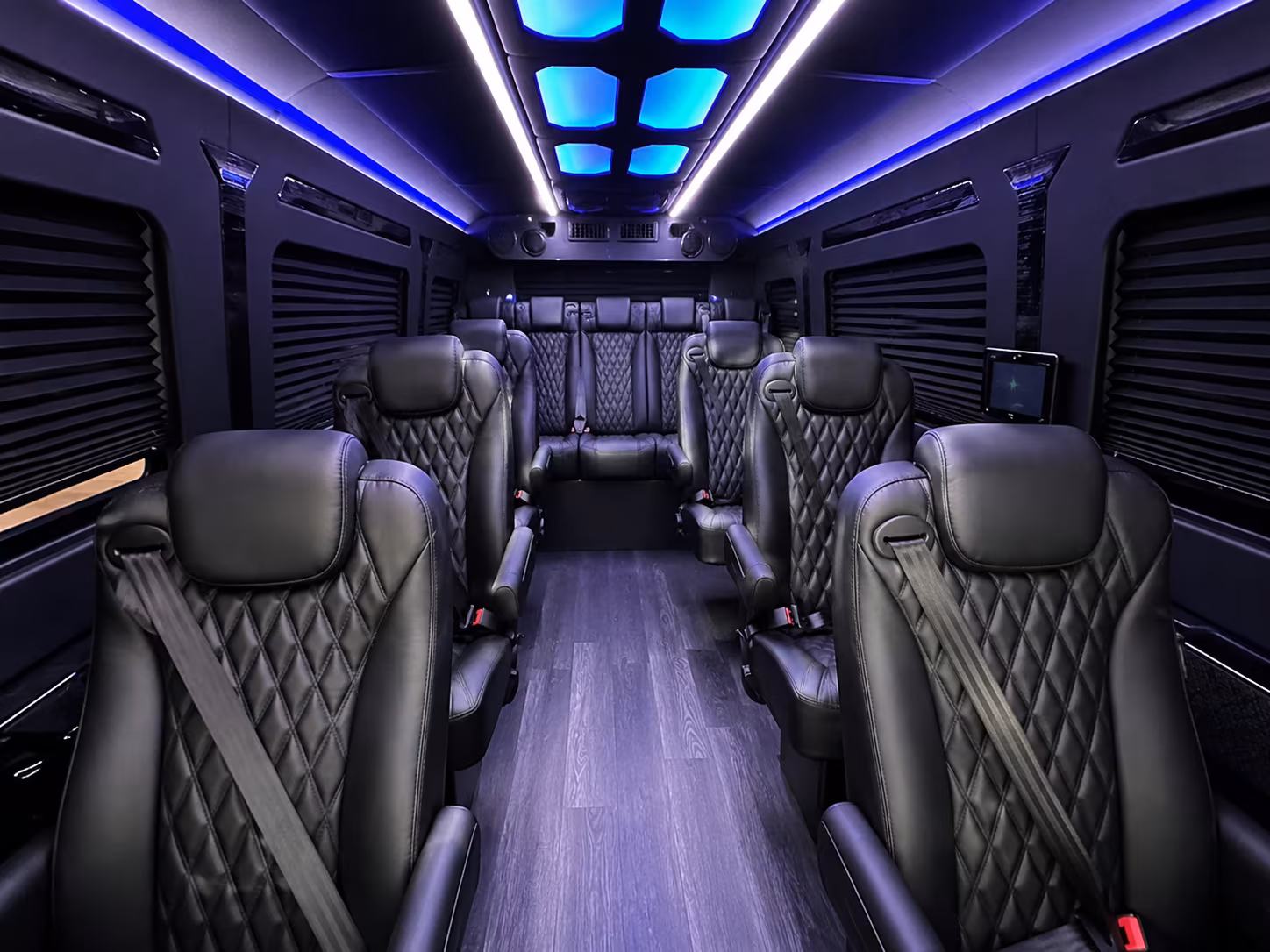 chandler corporate event transportation onboard seating