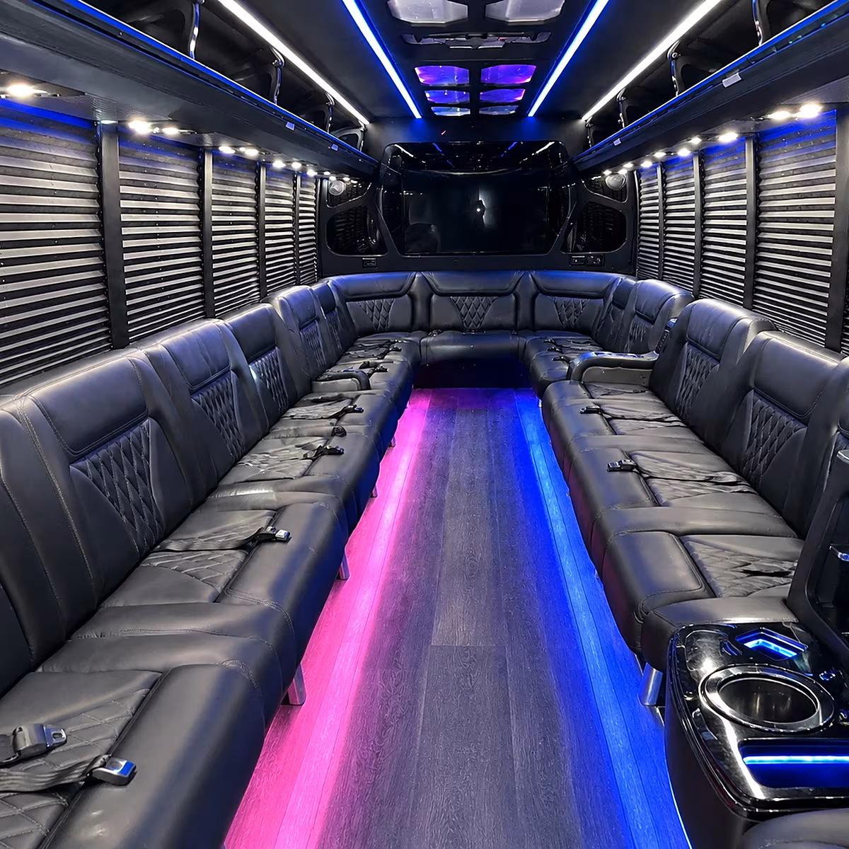 corporate party bus transportation in chandler