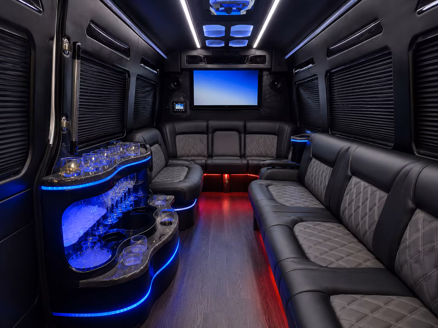 every guest arrives together and on time with chandler wedding bus rentals
